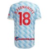Virallinen Fanipaita Manchester United Bruno Fernandes 18 Vieraspelipaita 2021-22 - Miesten